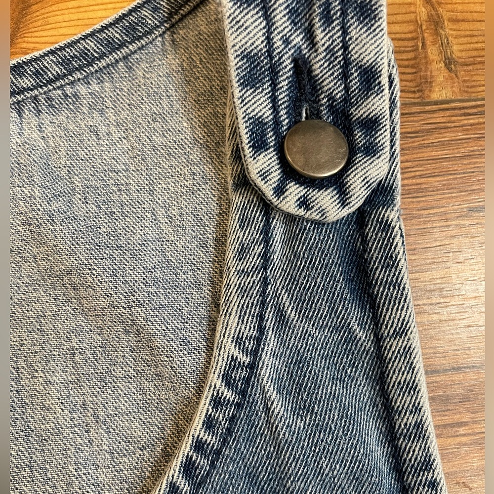 Denim Jumper Dress - Picture 4 of 6